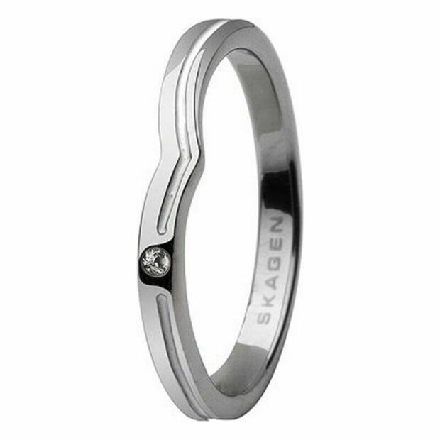 Dames ring Skagen JRSW018SS - Maat: 13 1