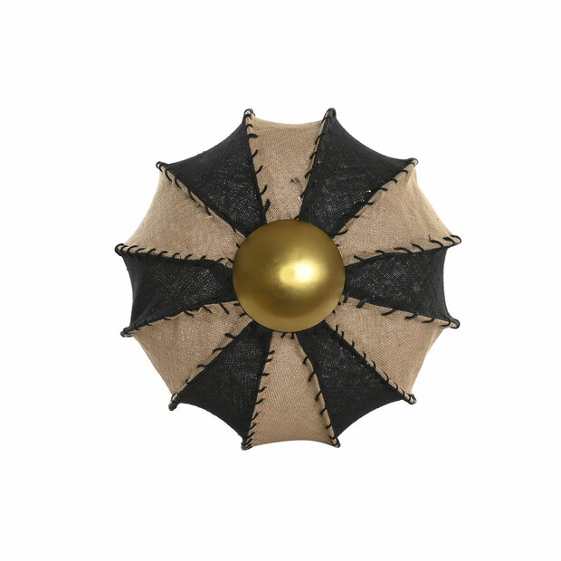 Muurlamp Home ESPRIT Tweekleurig 25 W Natuurlijk Koloniaal 230 V 50 x 50 x 25 cm 1