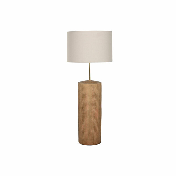 Vloerlamp Home ESPRIT Bruin Beige 220 V 50 X 50 X 124,5 cm 1