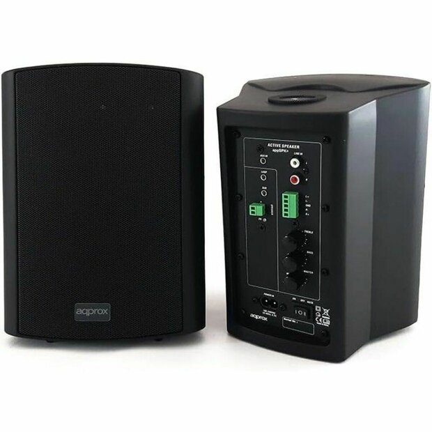PC speakers approx! APPSPK+BK Zwart 60 W Bluetooth luidspreker 1