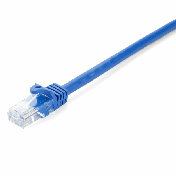 Stevige UTP-netwerkkabel Cat6 V7 V7CAT6UTP-01M-BLU-1E 1 m 1