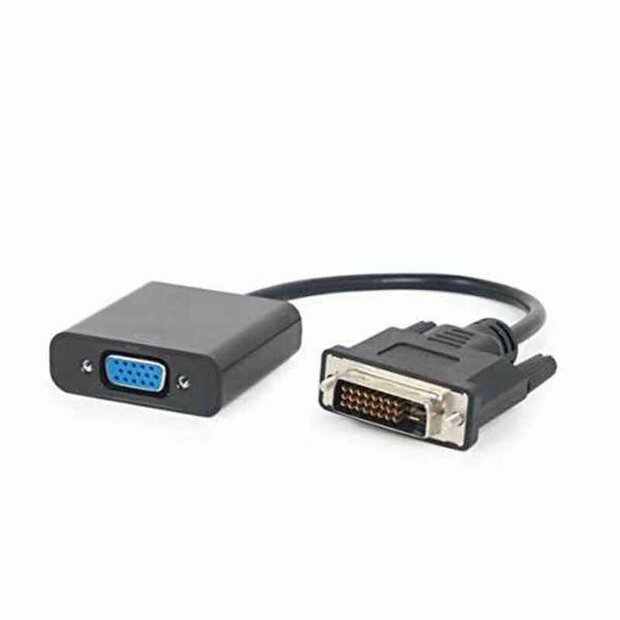 Adapter DVI naar VGA GEMBIRD A-DVID-VGAF-01 Zwart 1