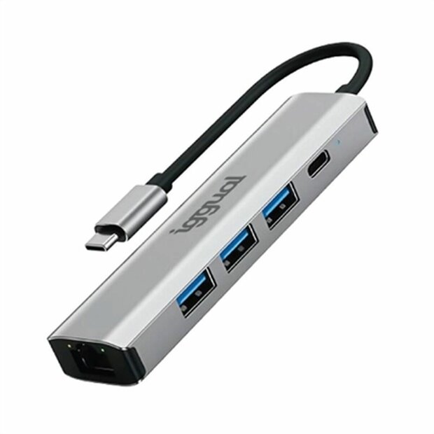 USB-HUB iggual IGG320181 1
