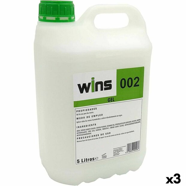 Handzeep VINFER WINS 002 5 L (3 Stuks) 1