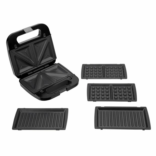 Tosti-ijzer JATA Zwart 750 W 1