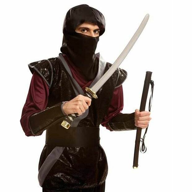 Elektrische Kinderscooter Vespa Zwart Ninja 74 cm 1