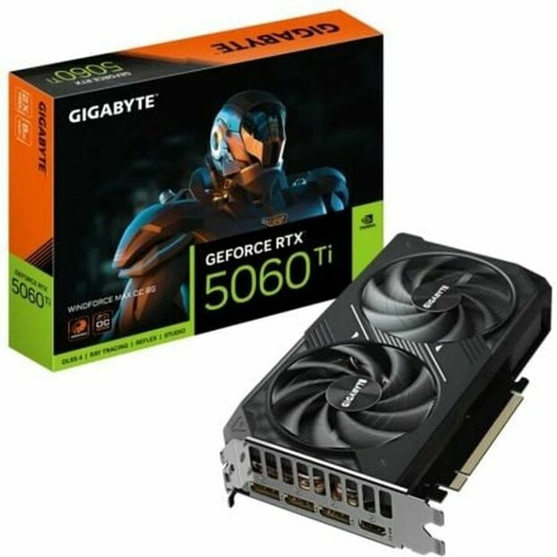 Videokaart Gigabyte 9VN506TWX8-00-G10 geforce rtx 5060 ti 8 GB GDDR7 1