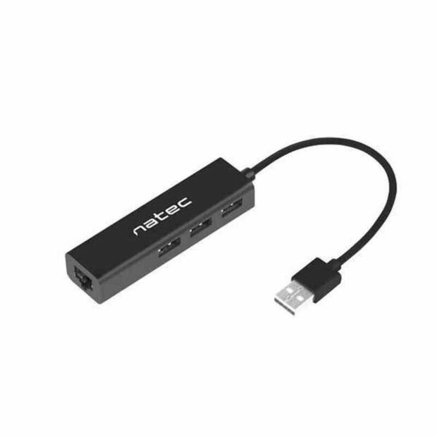 USB-HUB Natec NHU-1413 Zwart 1
