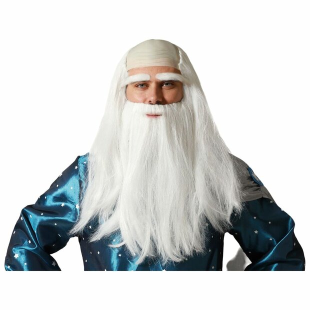 Pruik Grijs Oudere 1