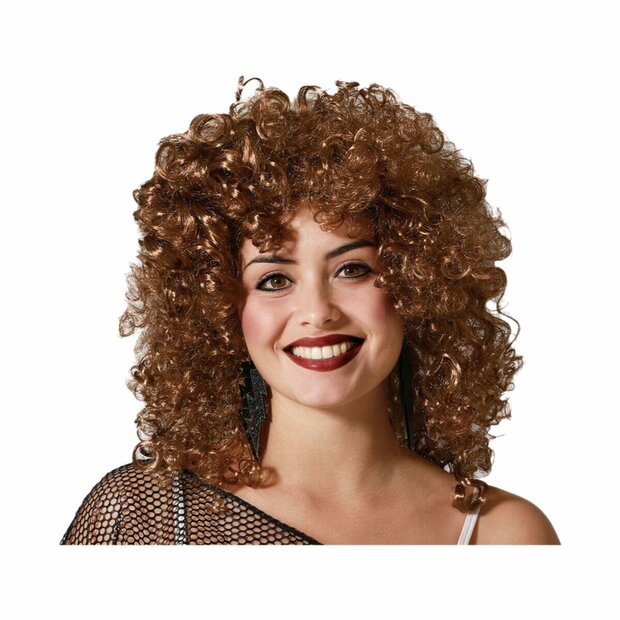 Pruik Blond Krullen 1