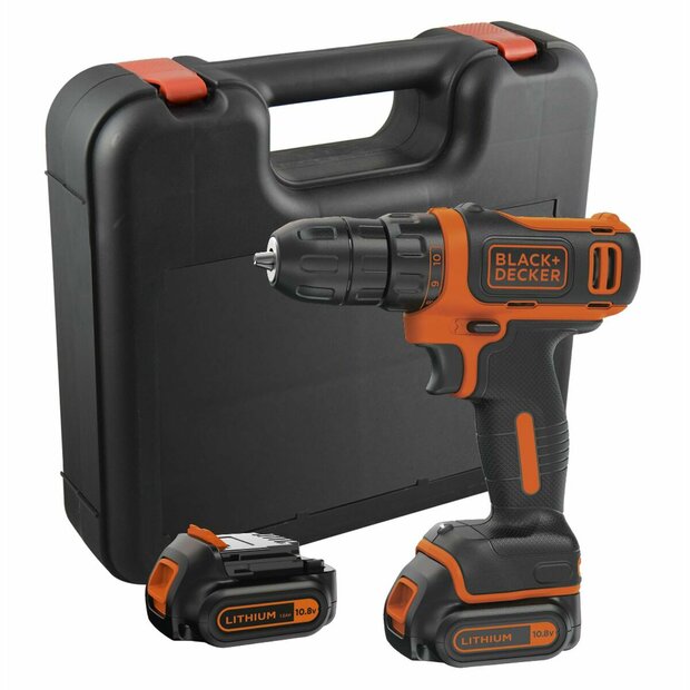 Elektrische schroevendraaier Black &amp; Decker BDCDD12KB-QW 1