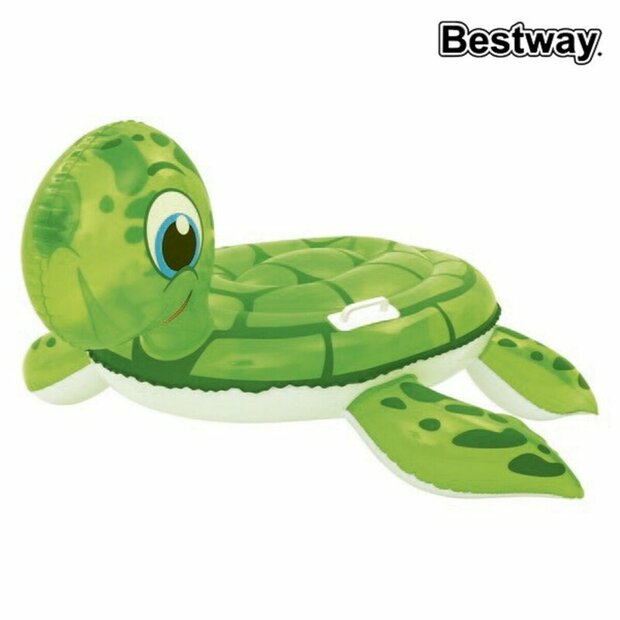 Bestway Opblaasbare Schildpad Figuur met Handvatten 140x140 cm +3 Jaar Strand en Zwembad 41041 1