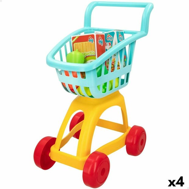 Winkelwagen Colorbaby My Home 4 Stuks 30 x 54 x 41 cm 1
