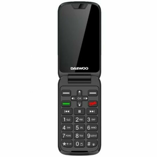 Senioren Telefoon Daewoo DW8005 Zwart 32 MB Single Core 2,4&rdquo; QVGA 1