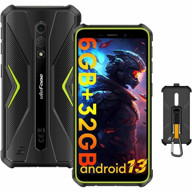 Smartphone Ulefone Armor X12 5,45&quot; 5.45&quot; MediaTek Helio A22 4 GB RAM 3 GB RAM 32 GB 1