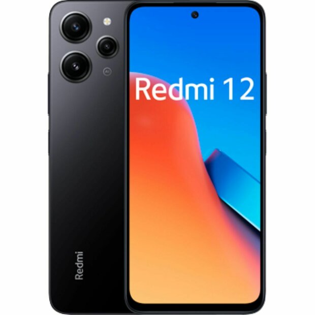 Smartphone Xiaomi Redmi 12 6,79&quot; Mediatek Helio G88 4 GB RAM 128 GB Blauw Zwart 1