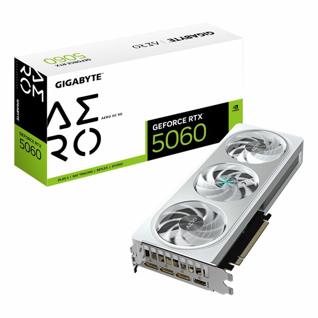 Videokaart Gigabyte 9VN5060AO-00-G10 GEFORCE RTX 5060 8 GB GDDR7 1