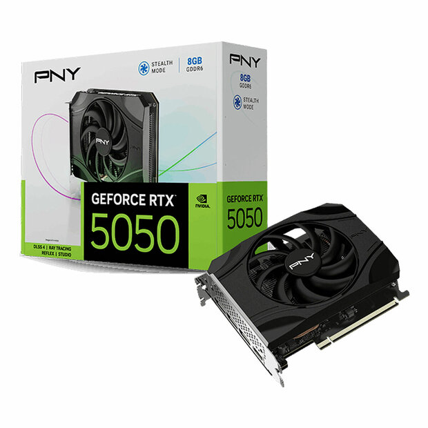 Videokaart PNY VCG50508SFXPB1 GEFORCE RTX 5050 8 GB GDDR6 1