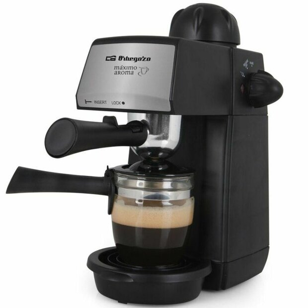 Drip Koffiemachine Orbegozo 16782.0 Zwart 6 Kopjes 1