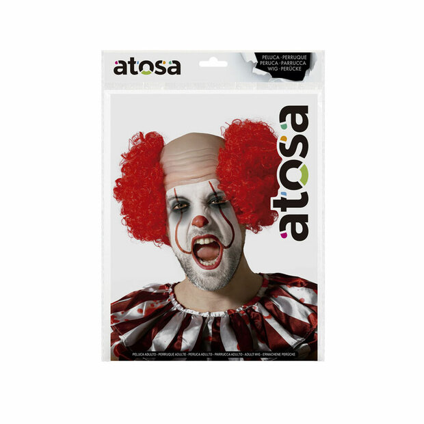 Pruik Rood Clown 1