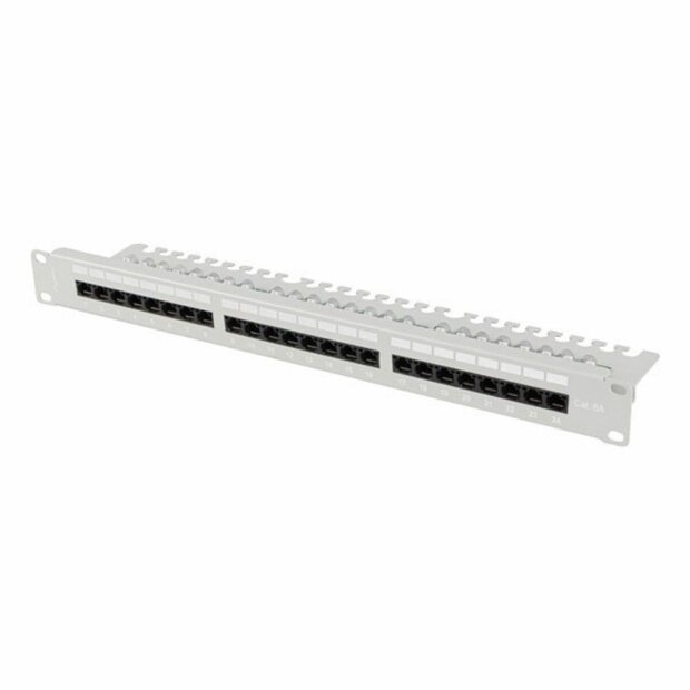 Patchpanel 24 UTP-Poorten Categorie 6 Lanberg PPUA-1124-S 1