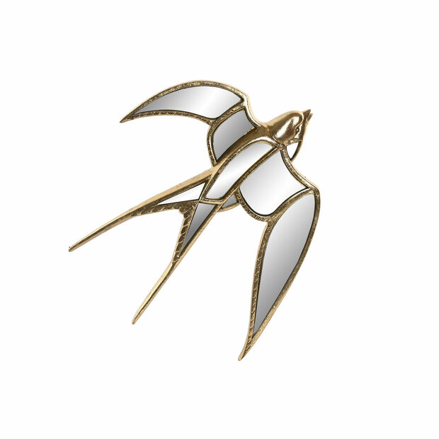 Wanddecoratie Home ESPRIT Gouden Modern 28,5 X 3 X 28,5 CM 1