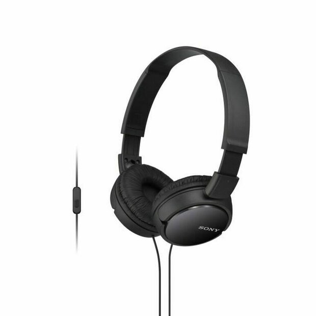 Hoofdtelefoon met microfoon Sony MDR-ZX110AP Zwart 1
