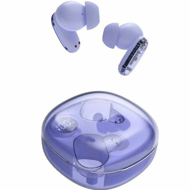 Draadloze Hoofdtelefoon met Oplaadetui Mars Gaming MHIB2PP Paars 1