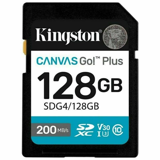 SDXC Geheugenkaart Kingston CANVAS Go! Plus 128 GB 1