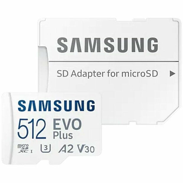 Micro SD kaart met adapter Samsung EVO Plus 2023 512 GB 1