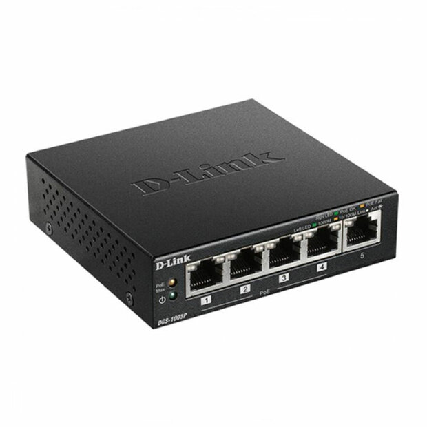 Switch D-Link DGS-1005P/E 10 Gbps 1