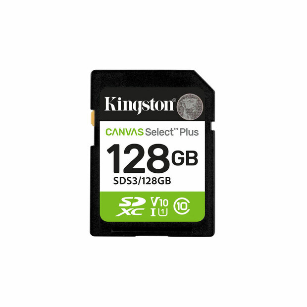 Micro SD kaart met adapter Kingston SDS3/128GB 128 GB 1