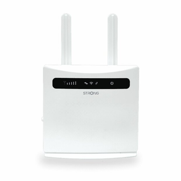 Router STRONG 4GROUTER300V2 Wit USB RJ45 1