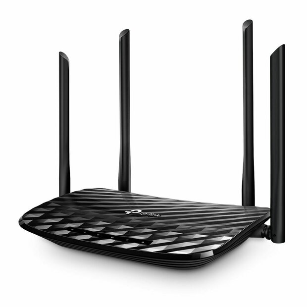 Router TP-Link Archer C6 300 Mbit/s Zwart 1