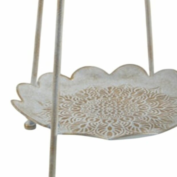 Snackdienblad Home ESPRIT Wit Gouden Arabisch 1