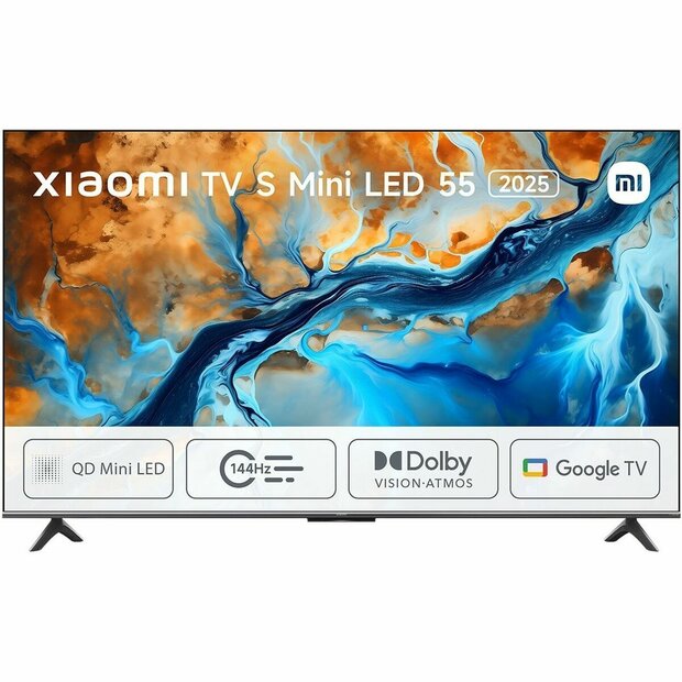 Smart TV Xiaomi S 2025 4K Ultra HD 55&quot; QLED 1