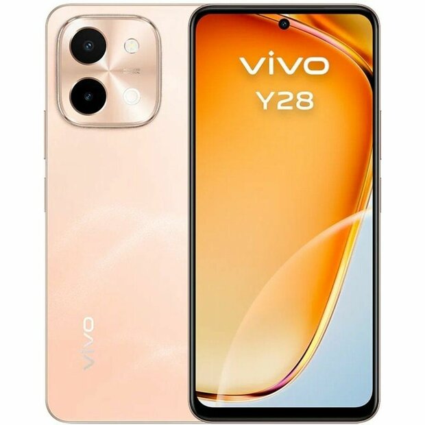 Smartphone Vivo Y28 Octa Core 4 GB RAM 128 GB Oranje 6,67&quot; 1