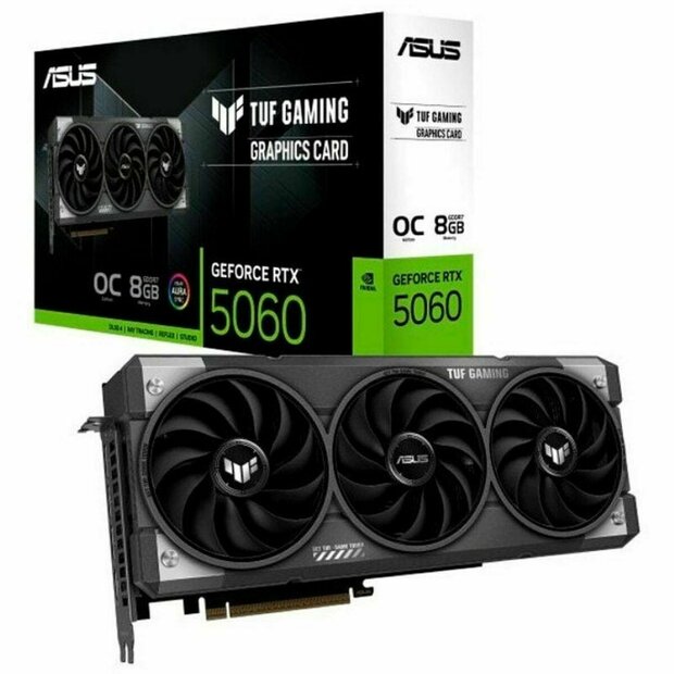 Videokaart Asus 90YV0N00-M0NA00 8 GB GEFORCE RTX 5060 GDDR6 GDDR7 1