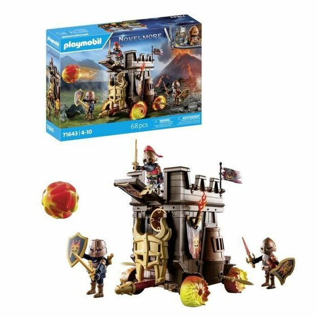 Playset Playmobil 71643 - Burnham Raiders tank 68 Onderdelen 1