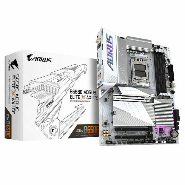 Moederbord Gigabyte B650E AORUS ELITE X ICE AMD B650 AMD AM5 1