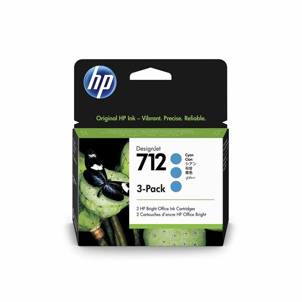 Originele inktcartridge HP 3ED77A Cyaan 1