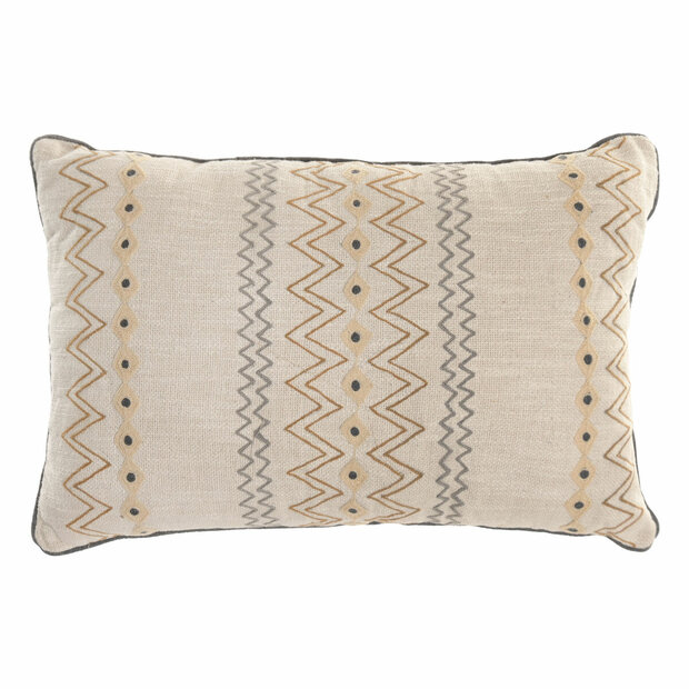 Kussen Home ESPRIT Beige Ikat 60 x 40 x 15 cm 1