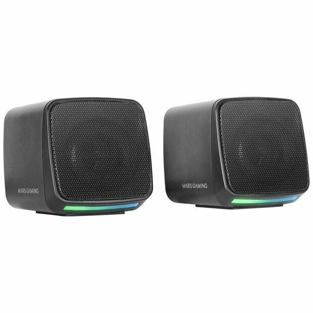 PC speakers Mars Gaming MSPRO Zwart 4 W Bluetooth luidspreker 1