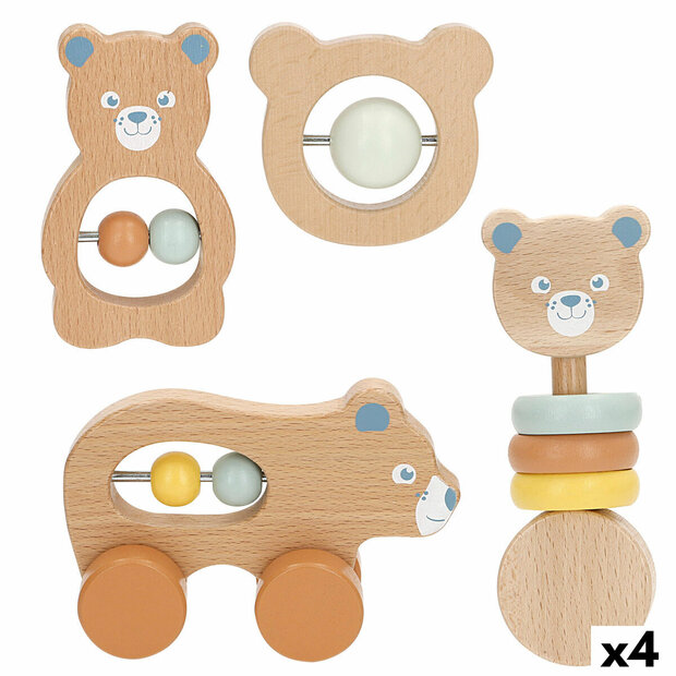 Set rammelaars Woomax 13,5 X 9,5 X 4,5 CM (4 Stuks) 1