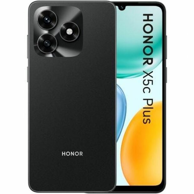 Smartphone Honor Honor X5c Plus Octa Core 4 GB RAM 128 GB Zwart 6,74&quot; 1