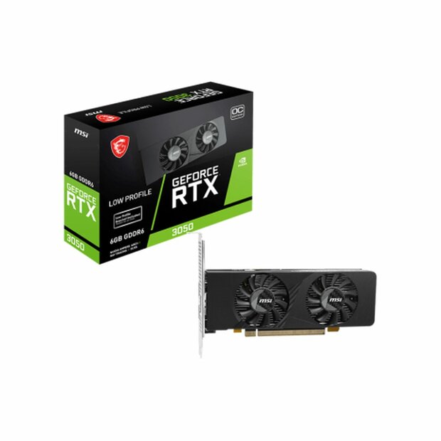 Videokaart MSI 912-V812-213 Nvidia GeForce RTX 3050 GDDR6 6 GB 1