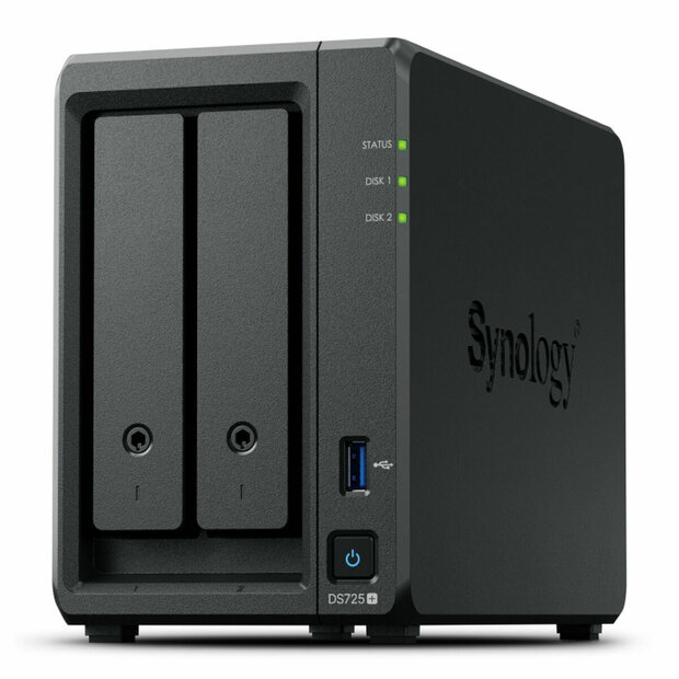 Netwerkopslag NAS Synology DS725+ Zwart AMD Ryzen R1600 1