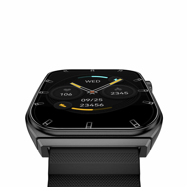 Smartwatch KSIX Olympo Zwart 1,96&quot; 1