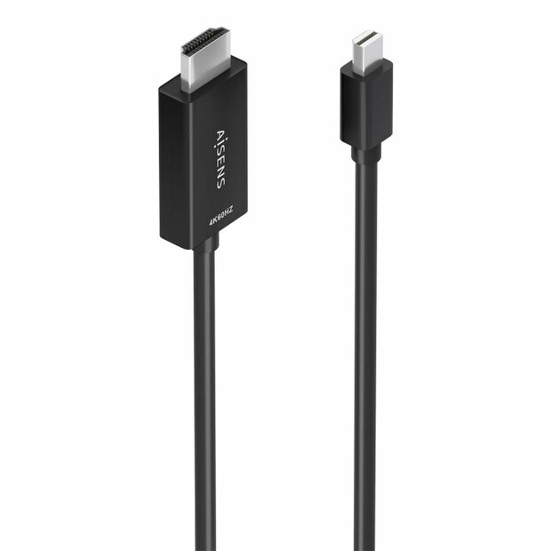 Adapter Mini DisplayPort naar HDMI Aisens A125-0886 Zwart 1 m 1