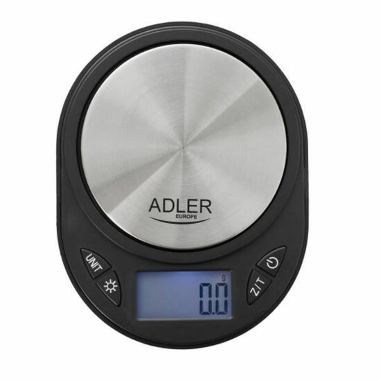Keukenweegschaal Adler AD 3162 Zwart 750 g 1